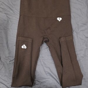 High-Waist Black Performance Leggings